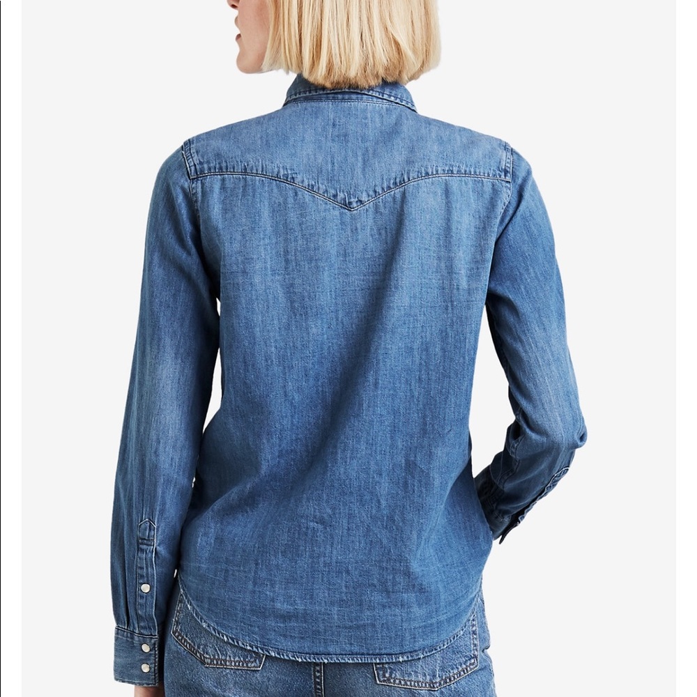 Levi’s Ultimate Western Shirt NWT Size Medium - Picture 4 of 11